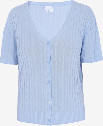 usha BLUE LABELKardigan 'Everyday Fashion' - plava boja: prednji dio