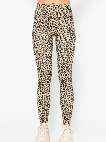 SASSYCLASSY Skinny Leggings i beige