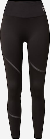 PUMA Skinny Workout Pants 'Exhale' in Black: front