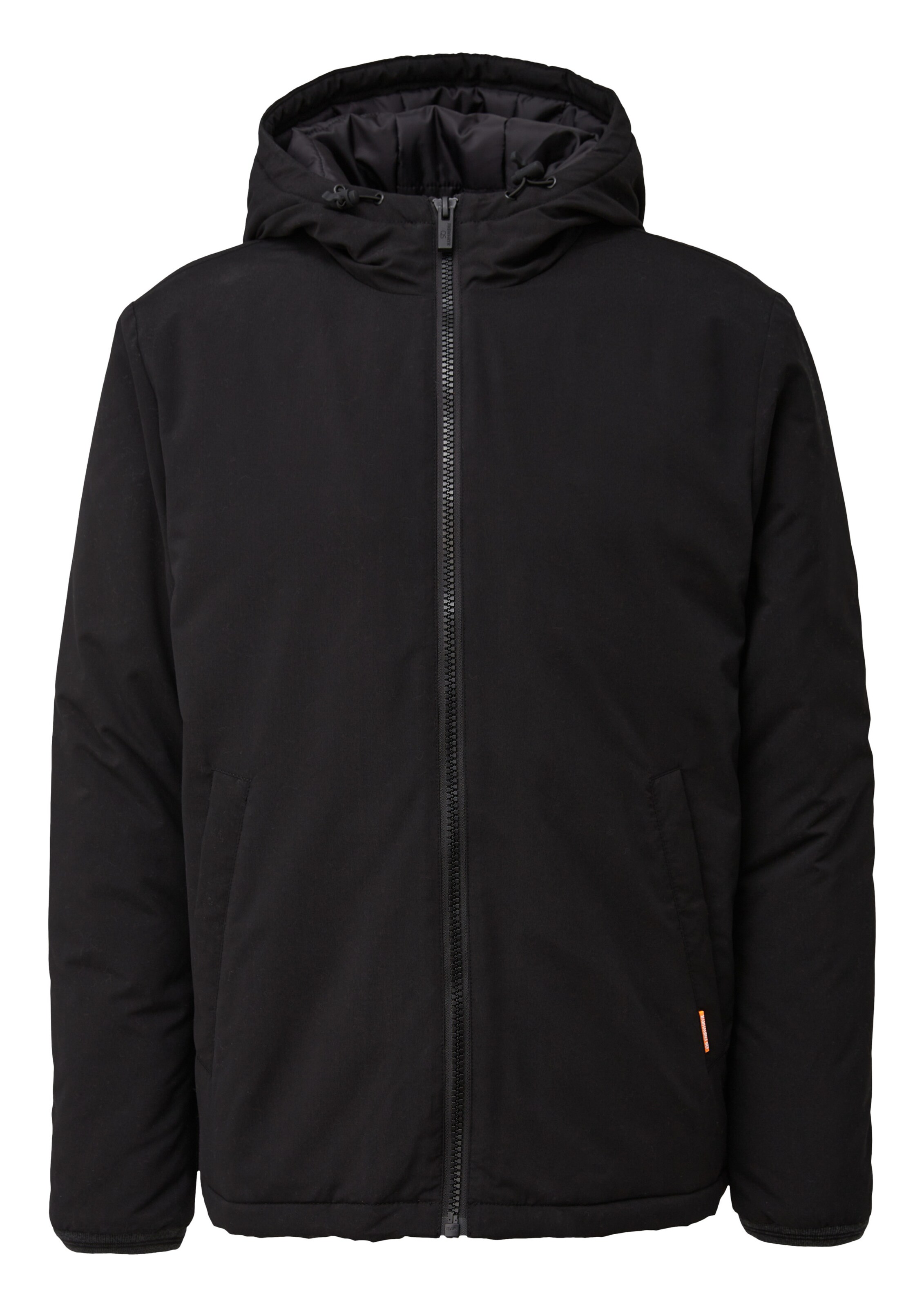 QS Winter Jacket in Black: front