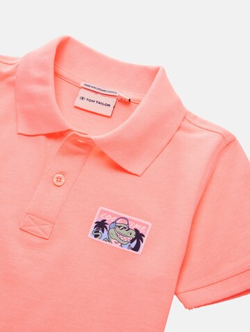 TOM TAILOR Shirt in Orange