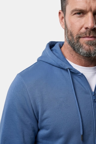 Men Plus Sweatshirt in Blau