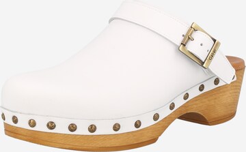 Clogs di GABOR in bianco: frontale