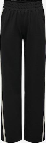 Wide Leg Pantalon 'POPTRASH-SUKI' ONLY en noir : devant