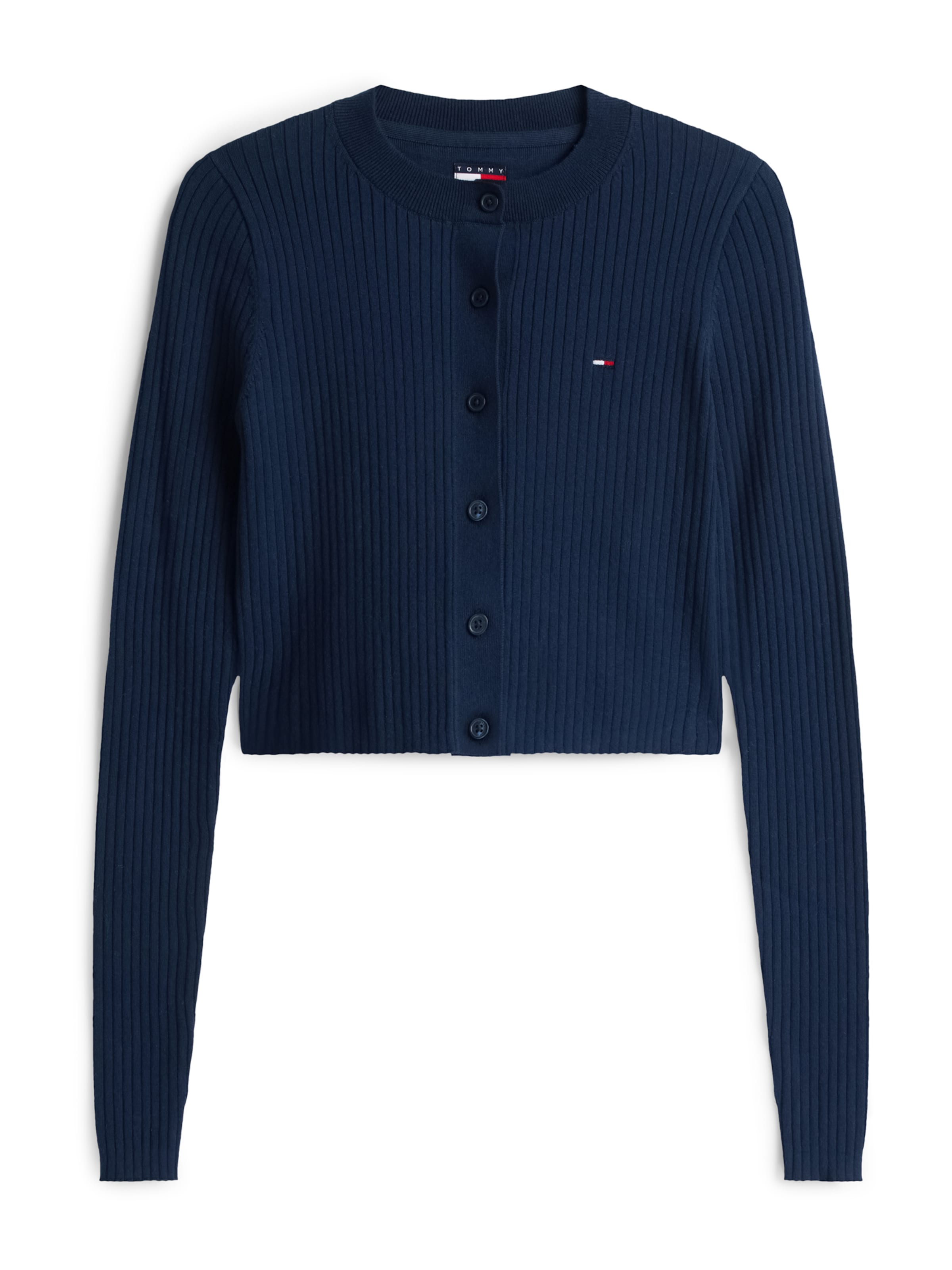 mėlyna Tommy Jeans Kardiganas: priekis