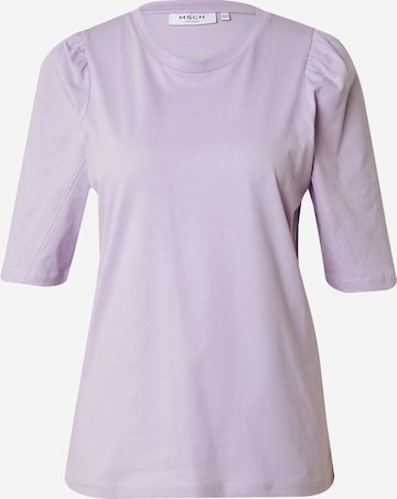 MSCH COPENHAGEN Shirt 'Tiffa Logan' in Purple: front