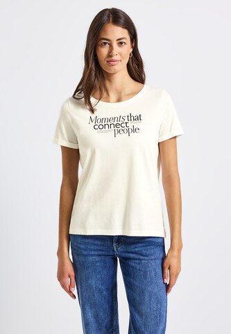 STREET ONE Shirt in White: front