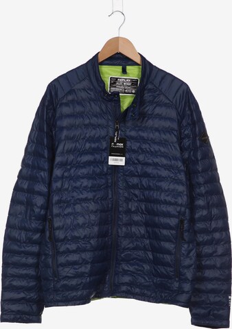 REPLAY Jacket & Coat in XXL in Blue: front