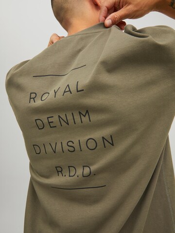 R.D.D. ROYAL DENIM DIVISION Tričko – zelená