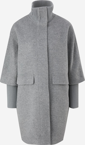 COMMA Between-Seasons Coat in Grey: front