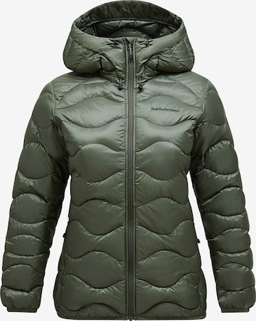 PEAK PERFORMANCE Steppjacke in Grün: Vorderseite