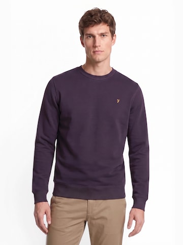 Sweat-shirt 'HEMMING' FARAH en bleu : devant