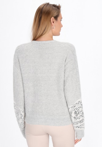 Usha Knit cardigan in Grey