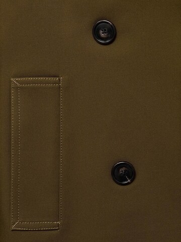 MANGO Between-seasons coat 'HABANA' in Green