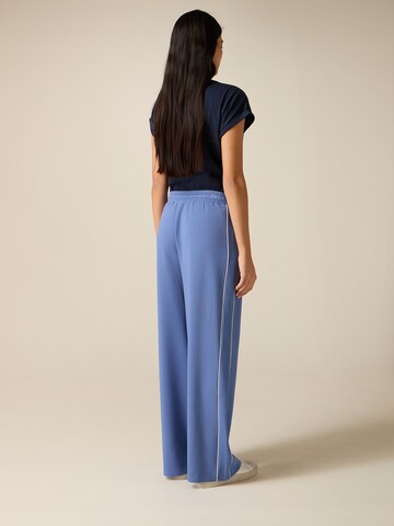 regular Pantaloni di oltre in blu