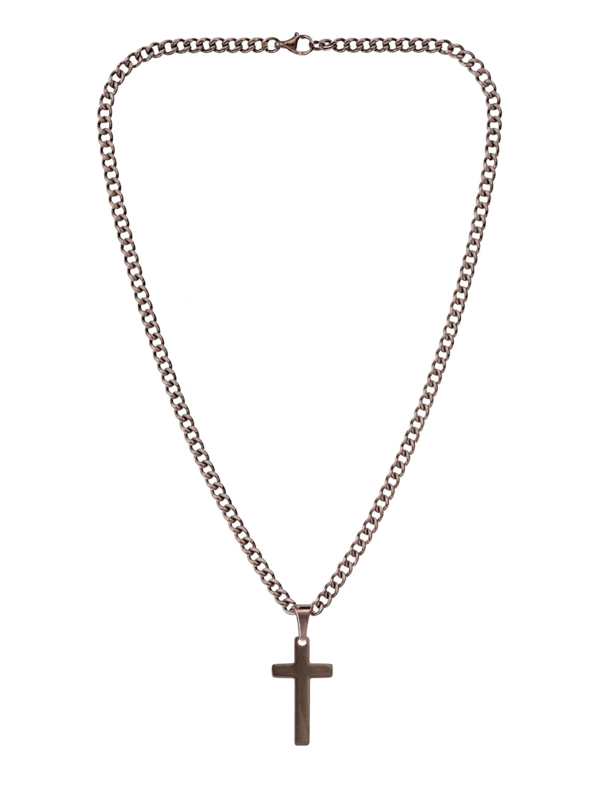 Eternal Kette 'Kreuz'‌‌‌‌‌‌‌‌ in Silber: Vorderseite