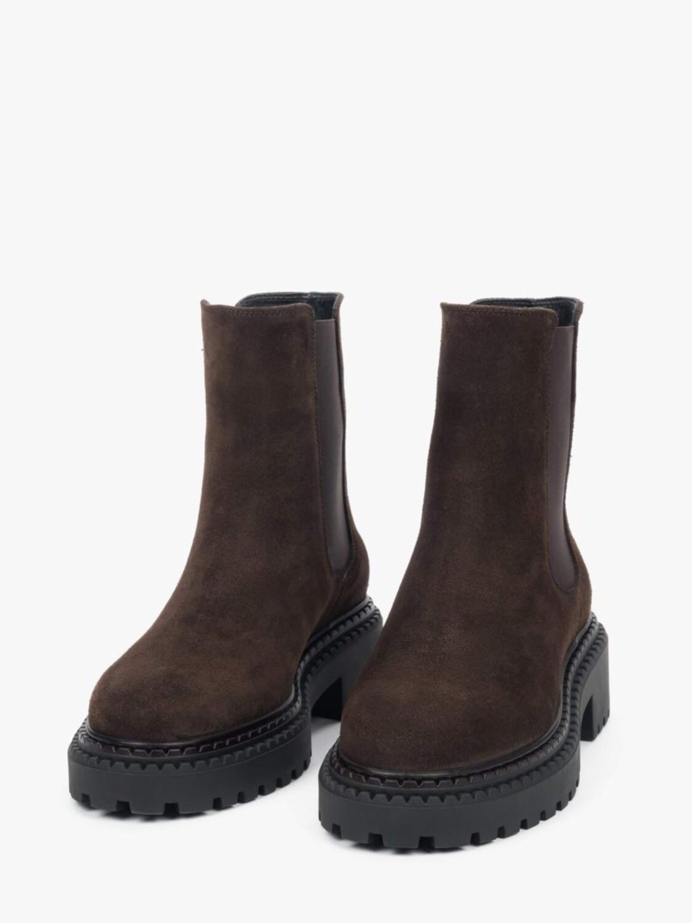 Estro Chelsea boots '09-3806' in Brown