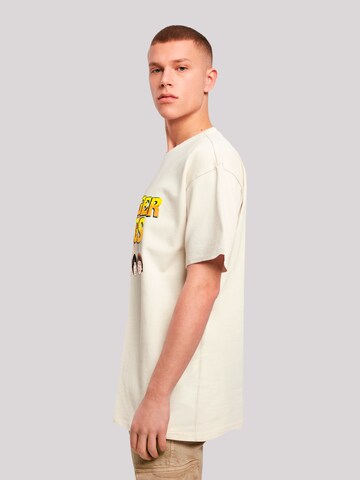 T-Shirt 'Stranger Things Comic Heads Netflix TV Series' F4NT4STIC en beige