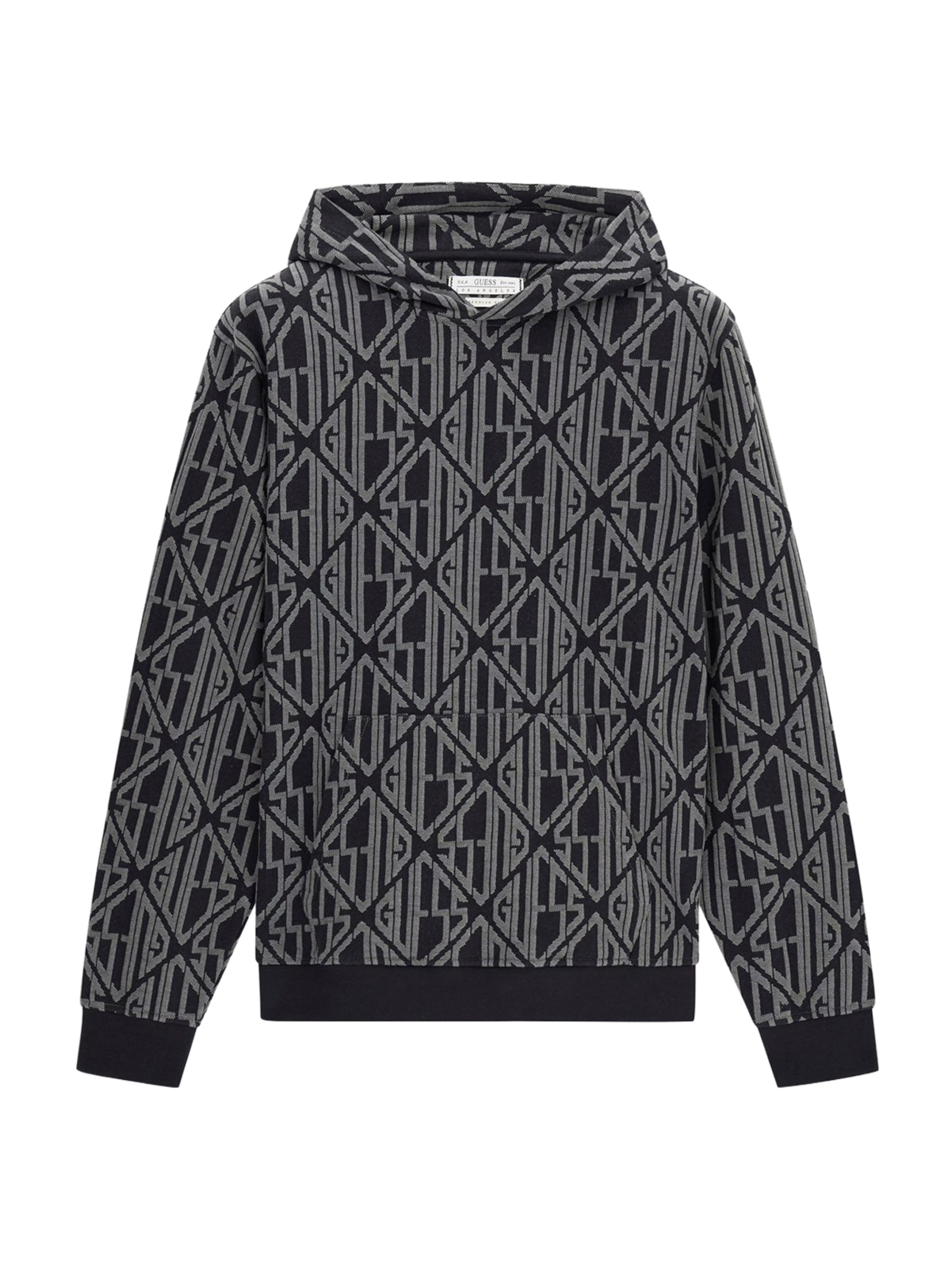 GUESS Sweatshirt i svart: framsida