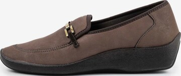 Arcopedico Moccasins in Brown: front