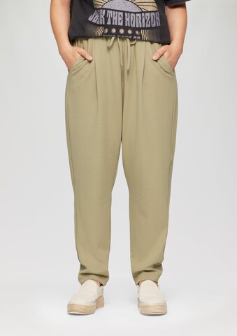 QS Tapered Hose in Grün: Vorderseite