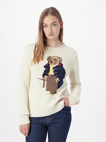 Polo Ralph Lauren - Pullover em bege: frente