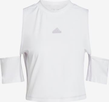 T-shirt fonctionnel ADIDAS SPORTSWEAR en blanc : devant