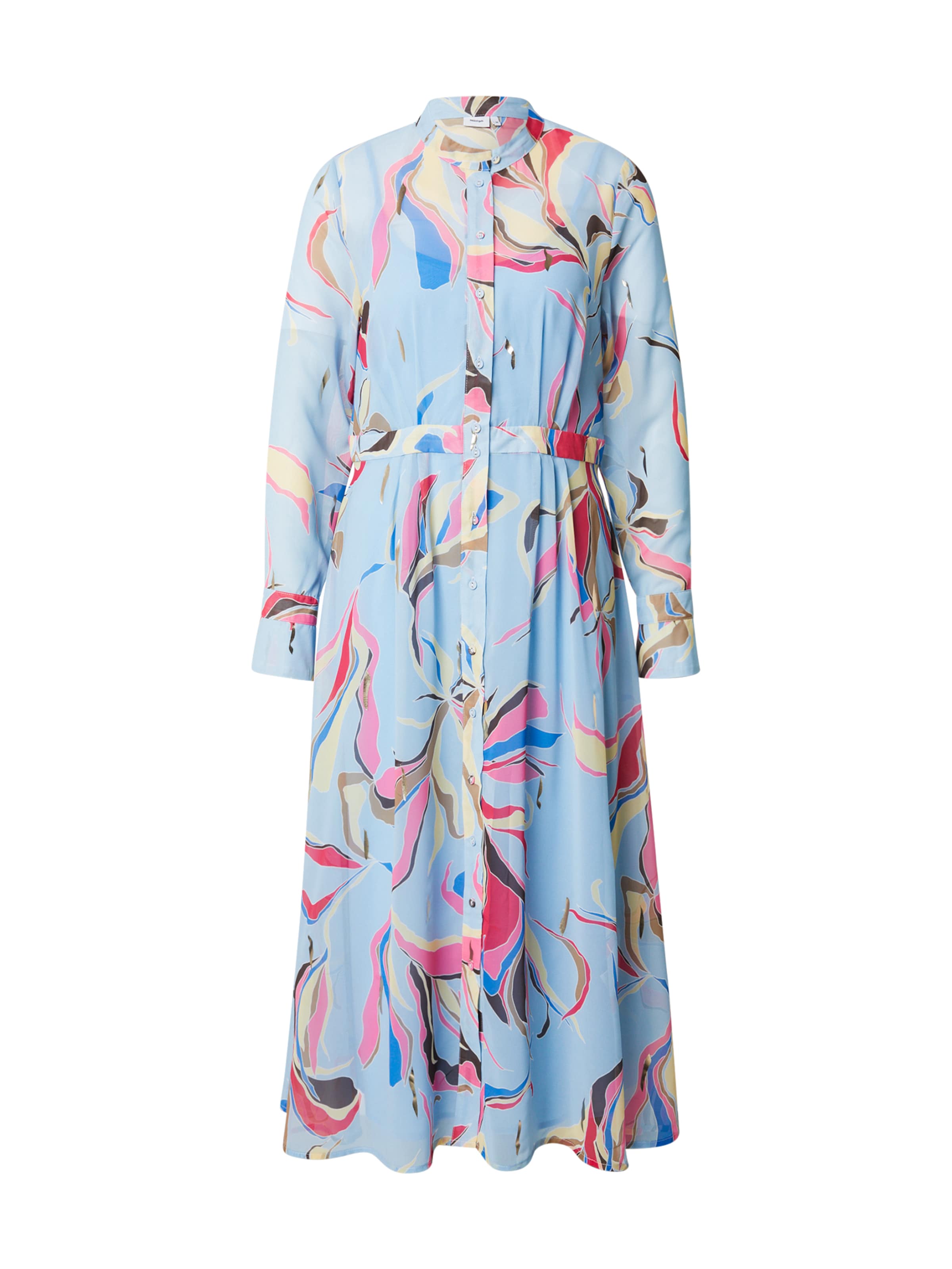 Abito camicia 'KYNDALL' di NÜMPH in blu: frontale