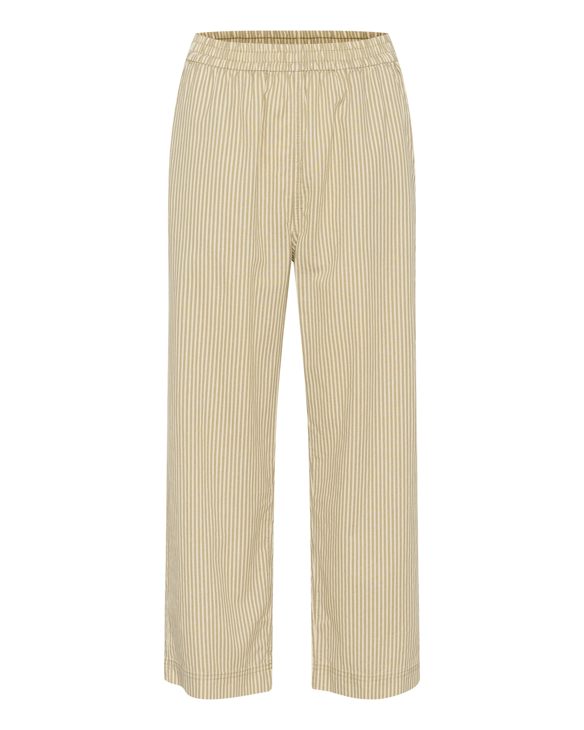 Wide leg Pantaloni &#x27;KANaya&#x27; di Kaffe in beige: frontale