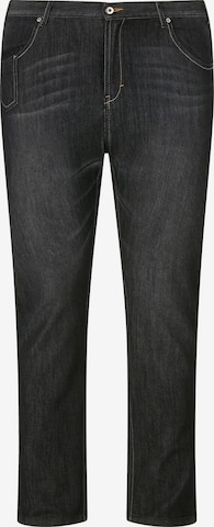 Charles Colby Regular Jeans ' Baron Cassander ' in Zwart: voorkant