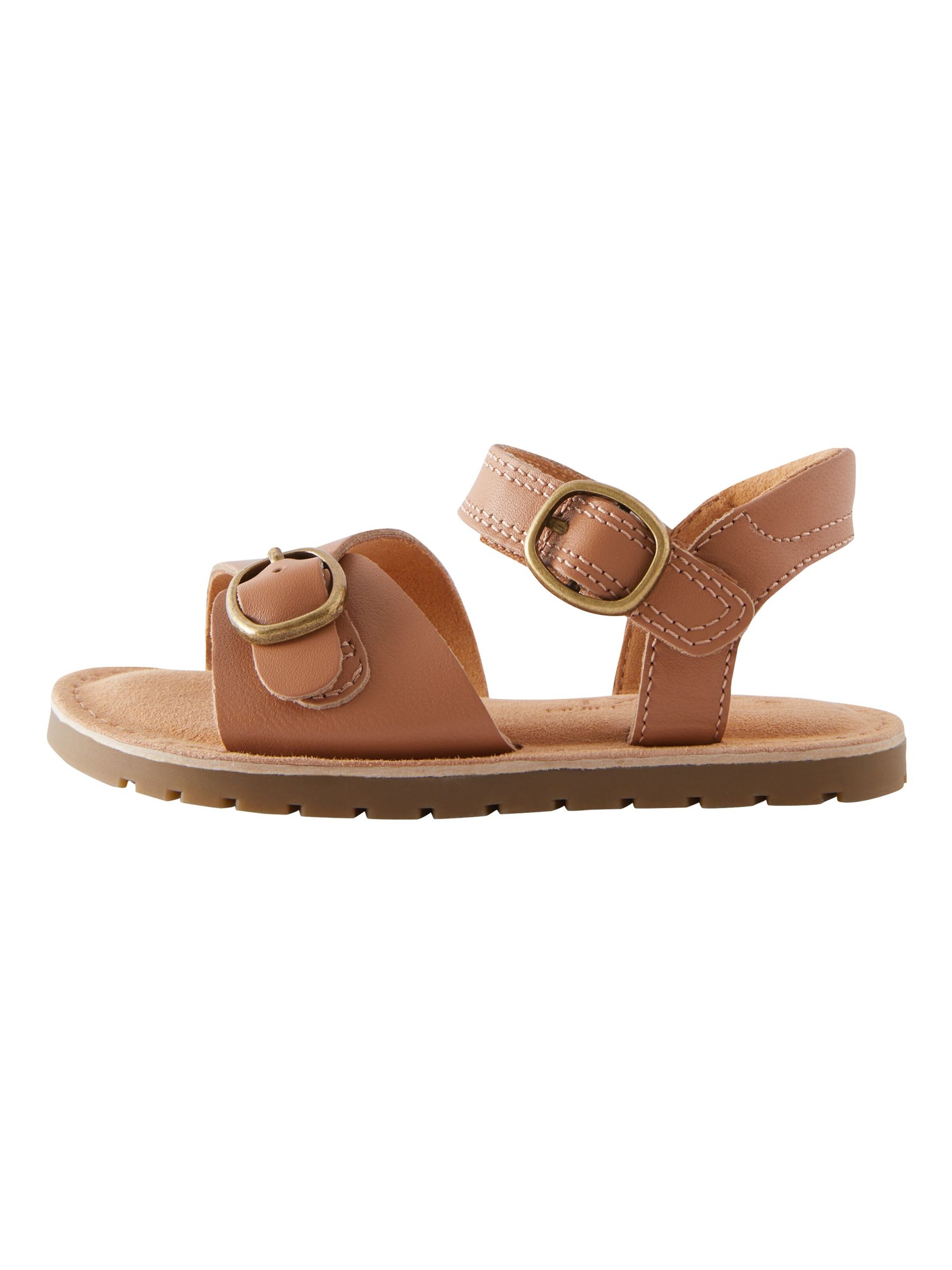 Next Sandale in Braun: Vorderseite