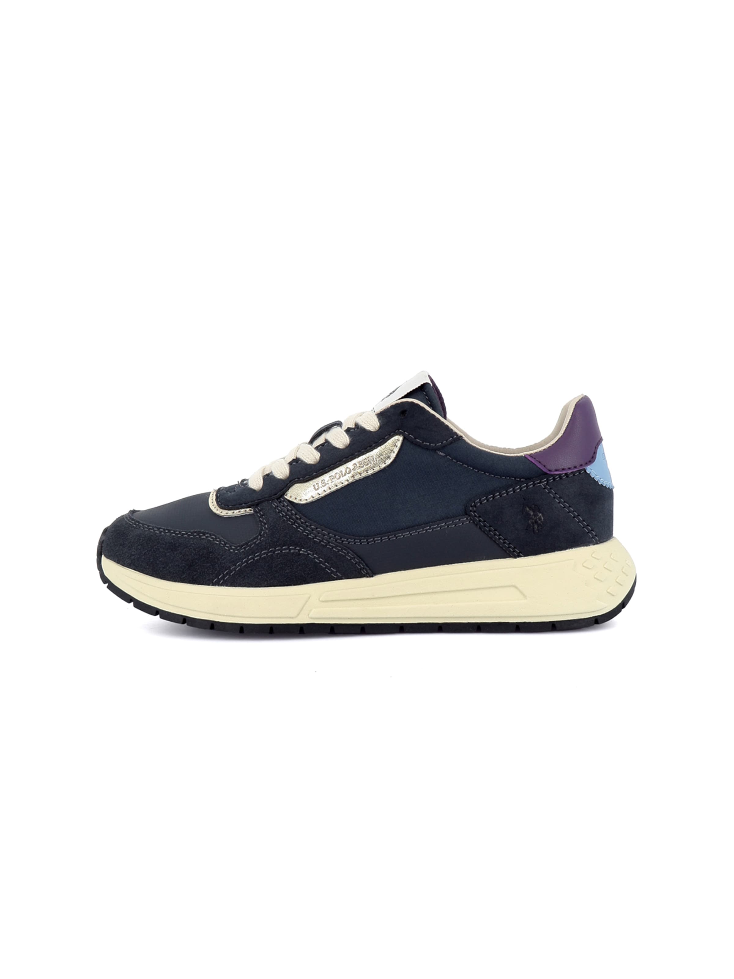 Sneaker bassa 'Seneka' di US POLO ASSN. in blu: frontale