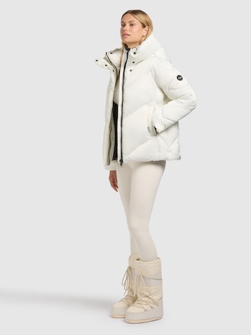 khujo Jacke 'Olsa2' in Weiß