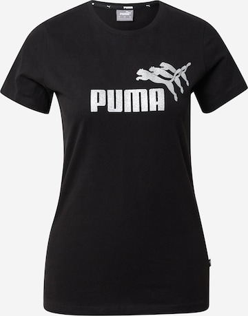 PUMA Sportshirt in Schwarz: predná strana