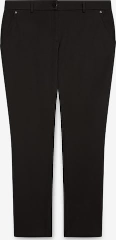 Regular Pantalon Fiorella Rubino en noir : devant