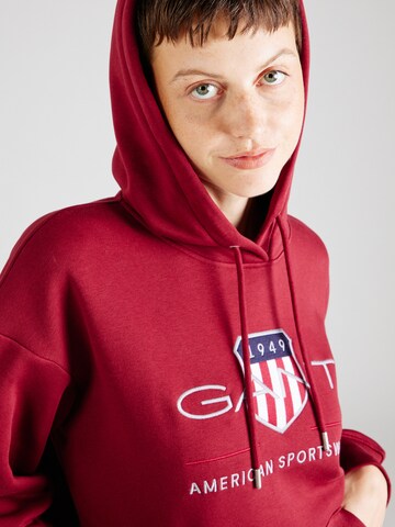 Sweat-shirt GANT en rouge