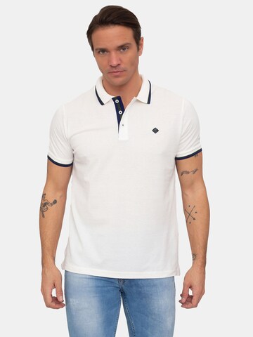 Jacey Quinn Poloshirt in Weiß: Vorderseite