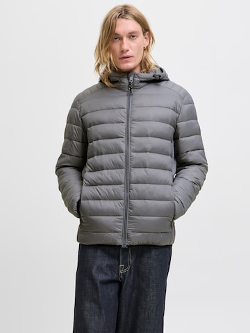 Veste mi-saison 'JJEBRADLEY' JACK & JONES en gris : devant