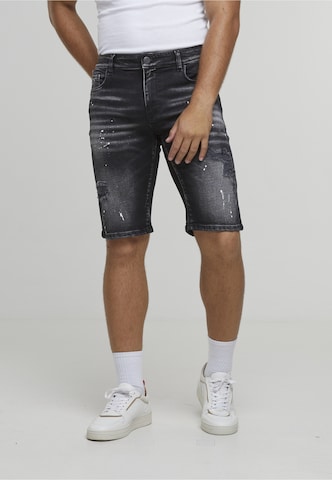 2Y Premium Slim fit Jeans 'Victor' in Black