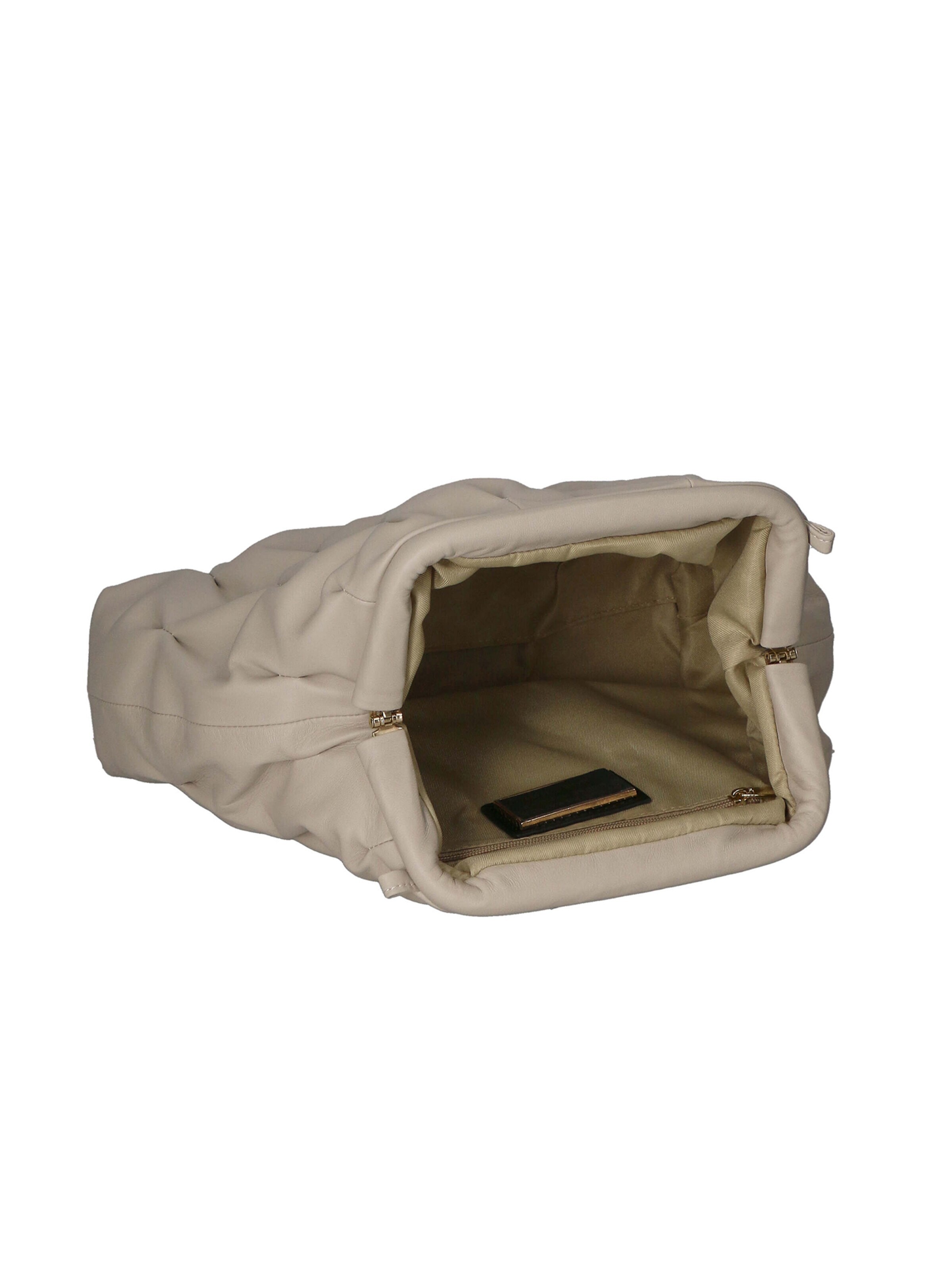 Pochette 'Pochette Verona in Pelle Sauvage - Tracolla Regolabile Made in Italy' di Gave Lux in beige