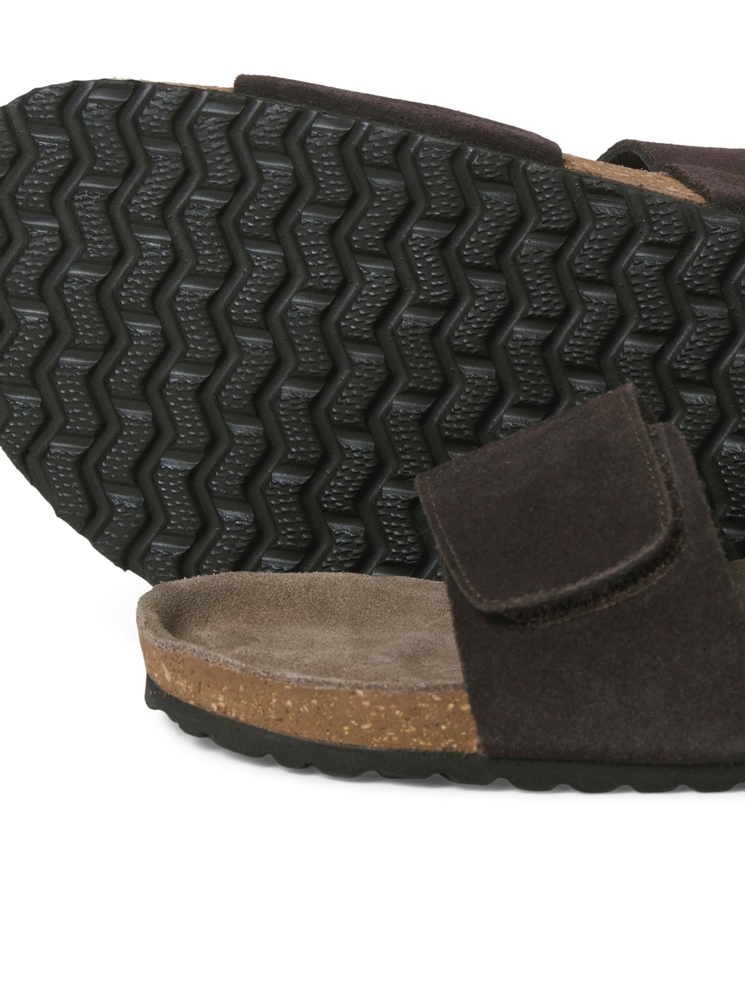 JACK & JONES - Zapatos abiertos 'JFWMALTA' en marrón