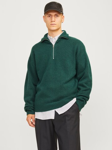 JACK & JONES - Jersey en verde: frente