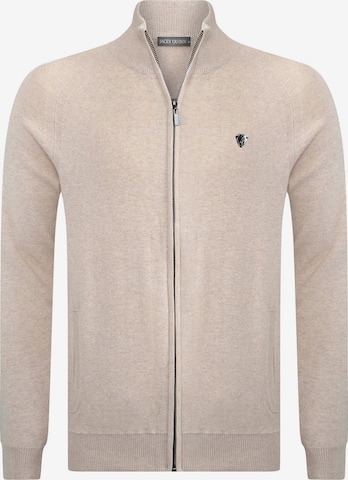 Jacey Quinn Neuletakki värissä beige: etupuoli