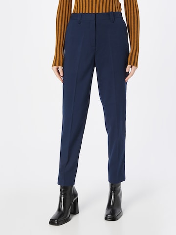 ESPRIT Pleated Pants in Blue: front