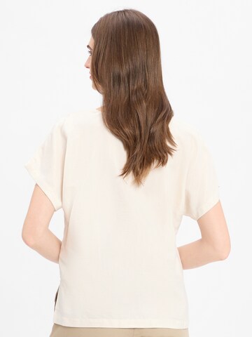 Chemisier ' Coramy ' DRYKORN en blanc