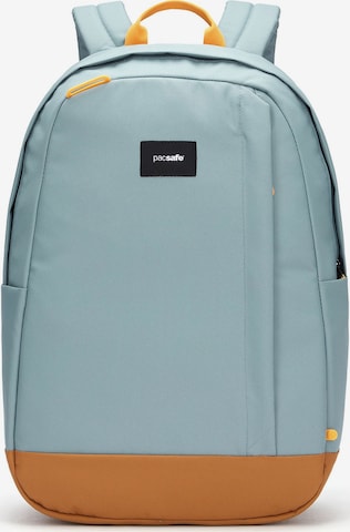 Pacsafe Rucksack 'Go' in Blau: Vorderseite