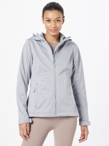 4F Outdoor Jacket in Grey: front