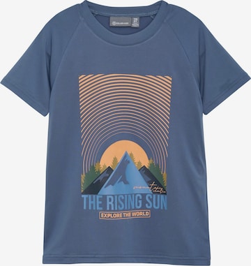 COLOR KIDS Shirt in Blauw: voorkant