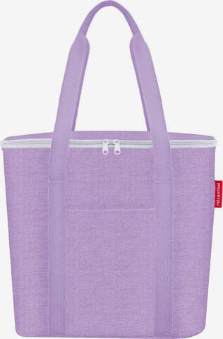 REISENTHEL Beach Bag in Purple: front