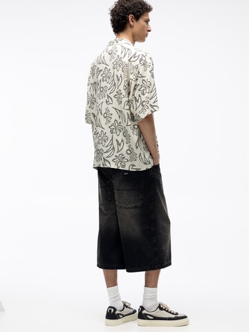 Pull&Bear Comfort fit Overhemd in Beige